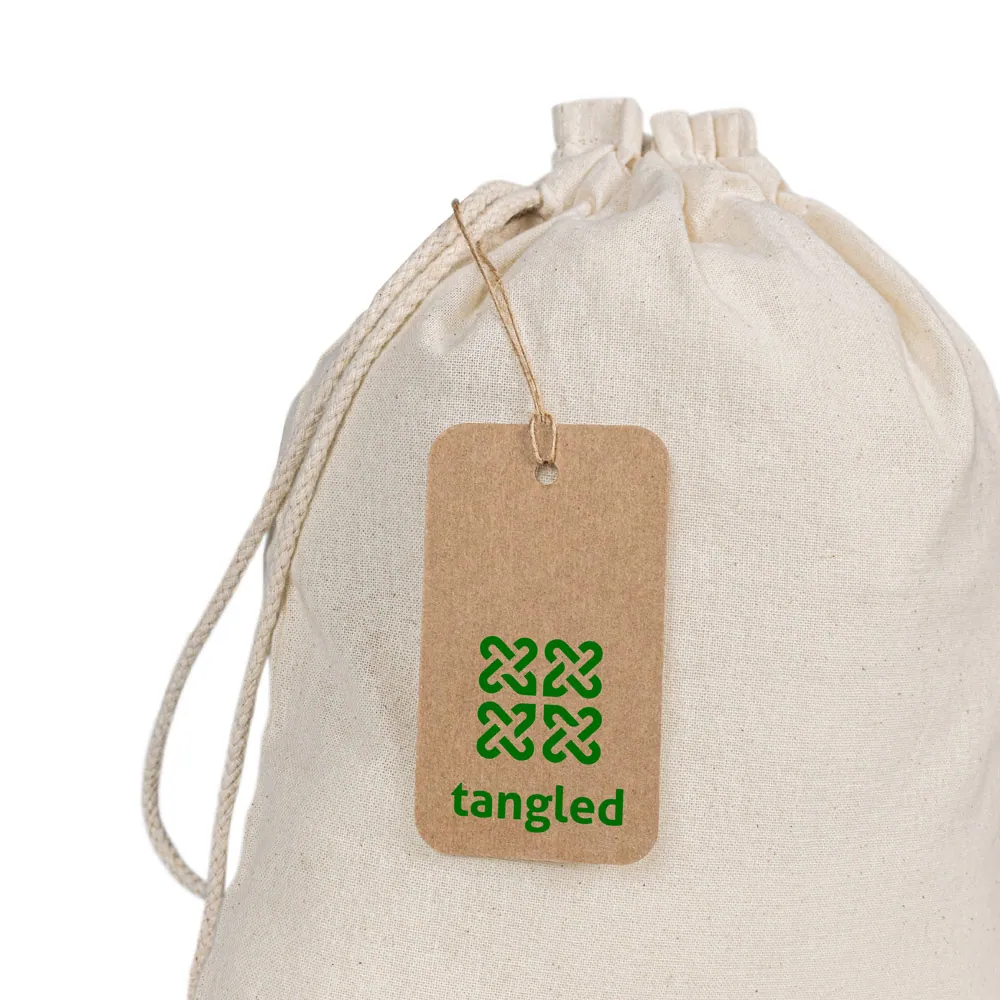LABEL RECTANGULAR. Etiqueta em papel 100% reciclado (700 g/m²) com formato retangular - Thumbnail 3