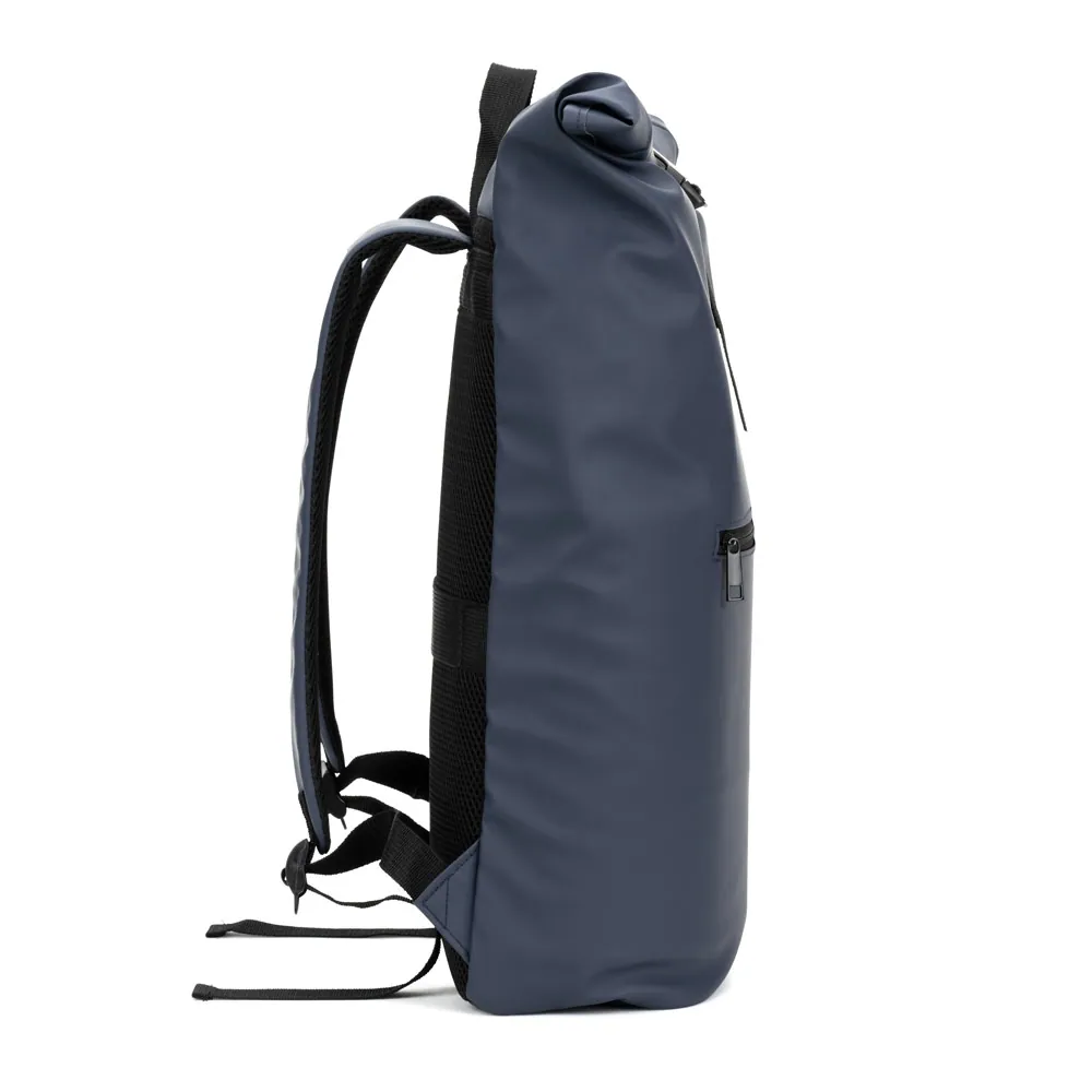 PORTLAND. Mochila "roll top" em PU com bolso para notebook (16") - Thumbnail 9