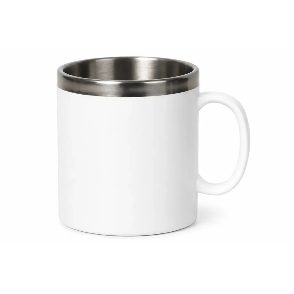 Caneca Em Aço Inox/Poliestireno - 300 Ml - Thumbnail 2