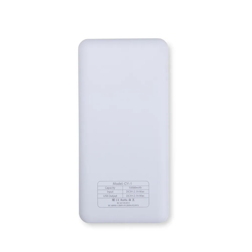 Power Bank 10.000mAh com Indicador LED - Thumbnail 4