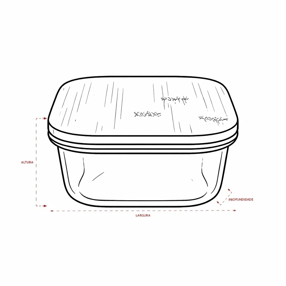 Marmita Vidro 250ml - Thumbnail 5