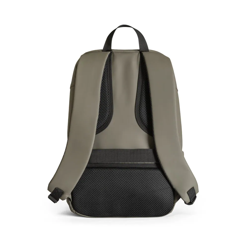 TOULON. Mochila para notebook (16") em poliéster reciclado 600D de alta densidade, com revestimento resistente à água (19 L) - Thumbnail 5