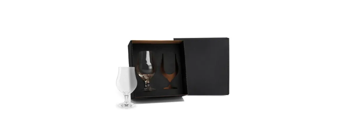 Jogo De Copos Vidro P / Cerveja / Drink 400 Ml - 2 Pçs