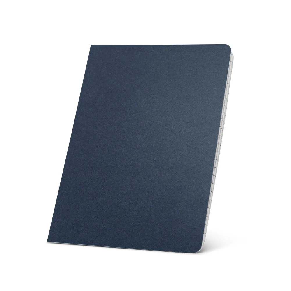 ECOWN. Caderno A5 de capa flexível em cartão kraft 100% reciclado, com páginas pautadas recicladas - Thumbnail 3