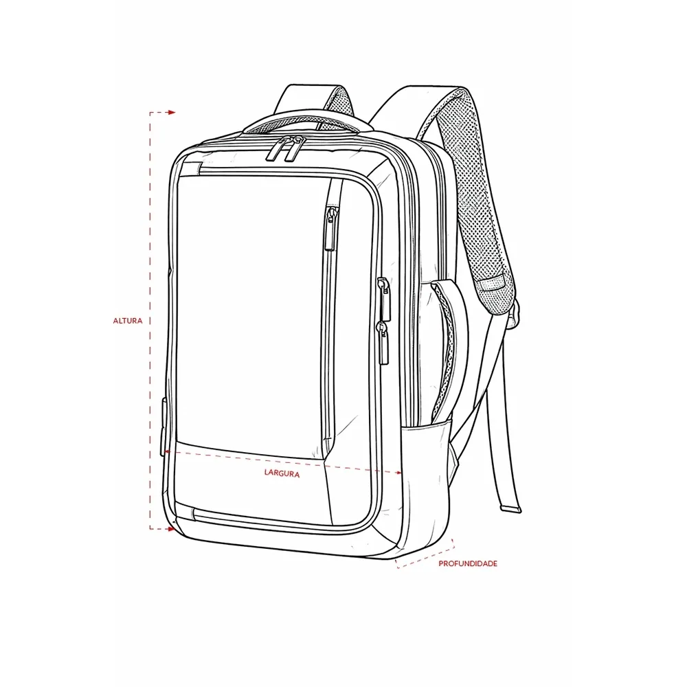 Mochila Poliéster 21L - Thumbnail 7