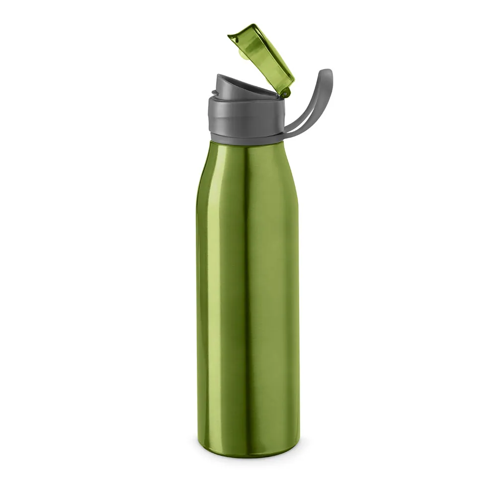 KORVER. Squeeze em alumínio com tampa flip flop em AS e PP (650 mL) - Thumbnail 6