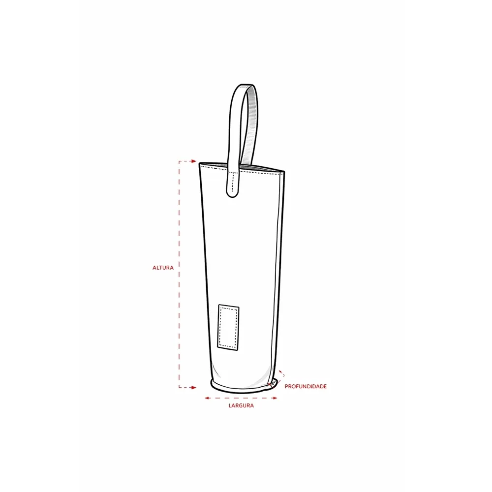 Porta-Vinho Feltro - Thumbnail 6