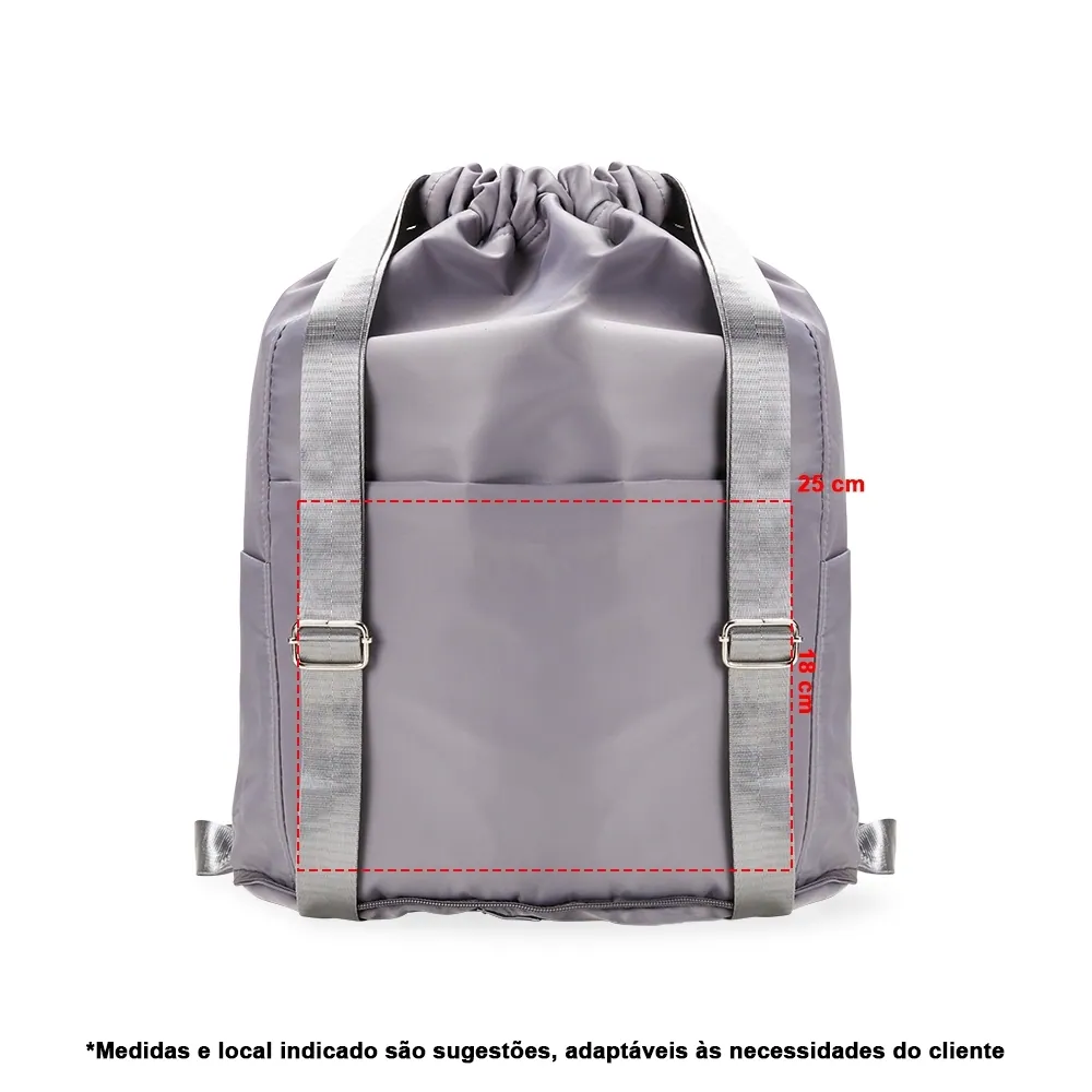 Mochila Saco Poliéster - Thumbnail 5