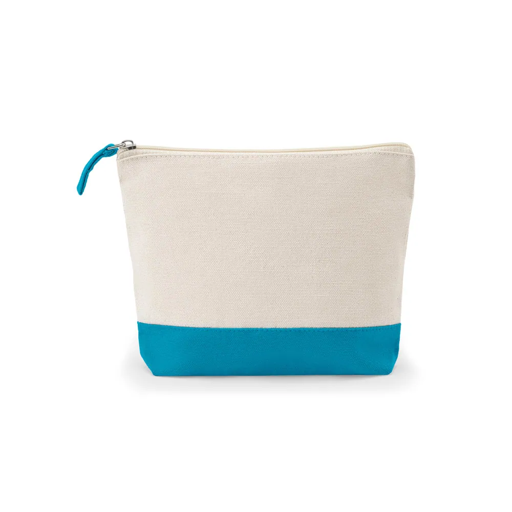 DAPHNE. Necessaire para cosméticos 100% algodão (340 g/m²) bicolor - Thumbnail 10