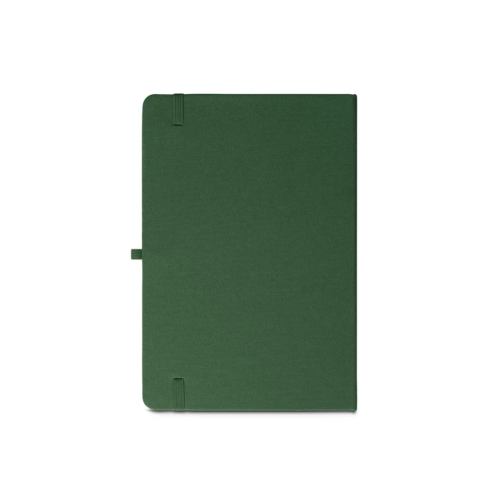 ANNE. Caderno A5 de capa dura em PET 100% reciclado, com páginas pautadas recicladas - Thumbnail 30
