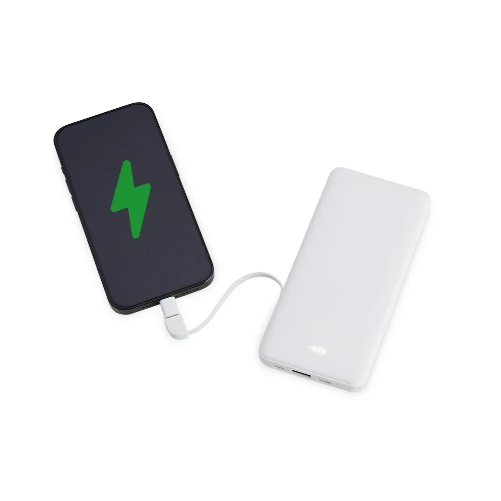 Power Bank 10.000mAh com Indicador LED - Thumbnail 4