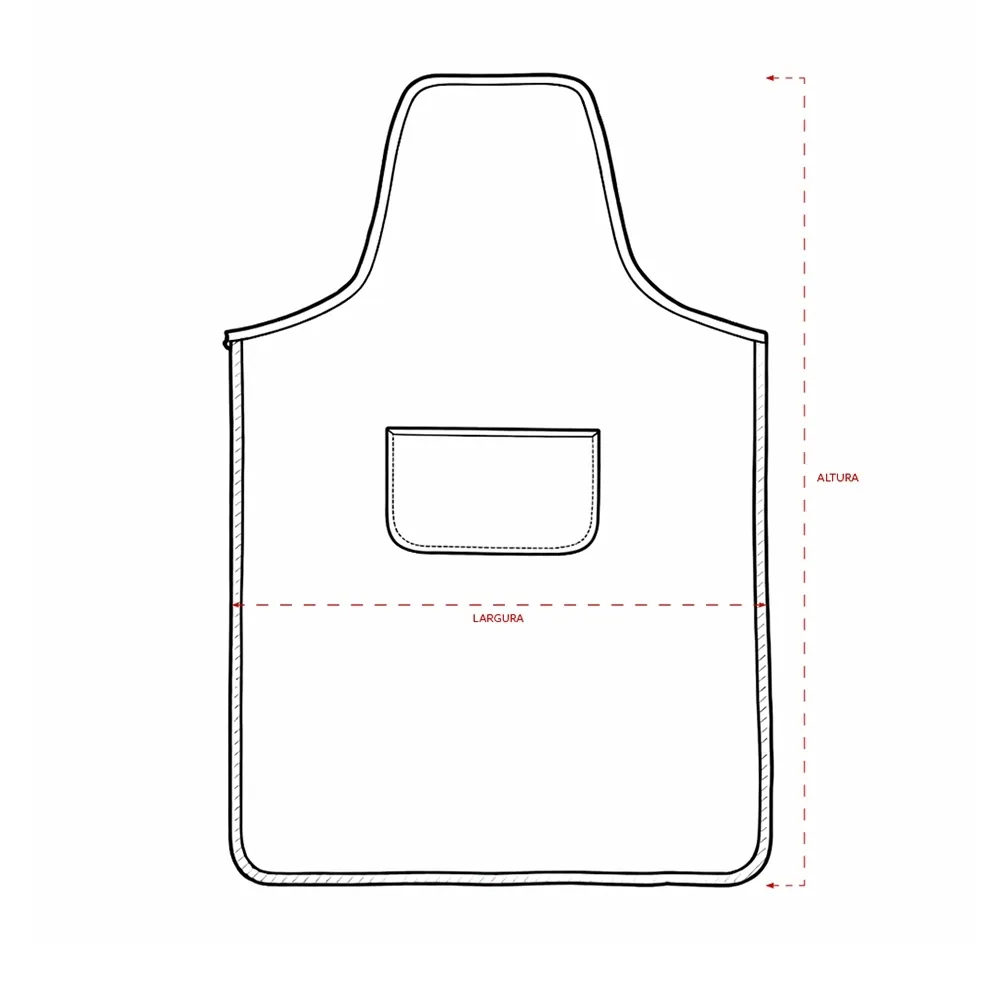 Avental Poliéster PVC Mescla - Thumbnail 5
