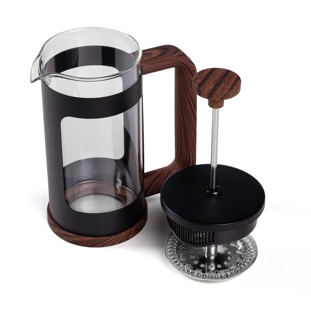 Cafeteira Prensa Francesa Em Vidro / Aço Inox - 350Ml - Thumbnail 7