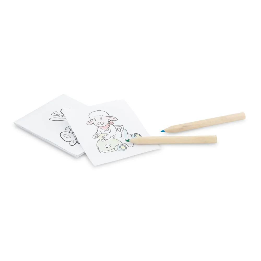 ANIM. Kit para pintar em caixa de papel kraft reciclado - Thumbnail 2