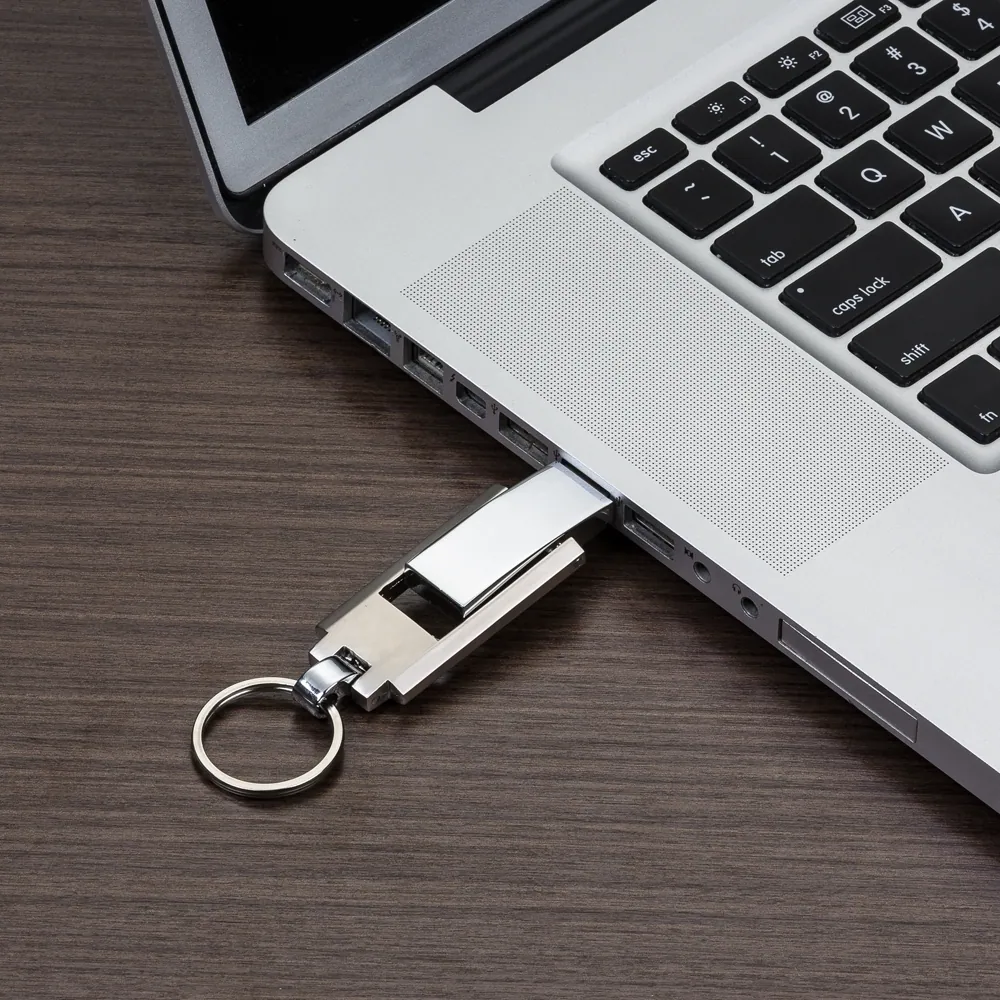 Pen Drive Chaveiro Metal 4GB/8GB/16GB/32GB - Thumbnail 2