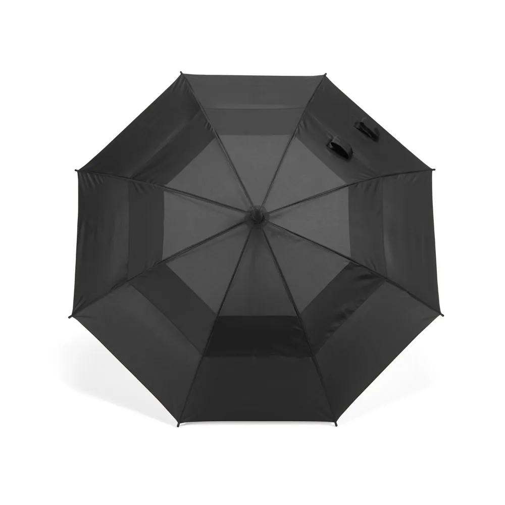 RUBY. Guarda-chuva em poliéster 100% reciclado 190T com abertura automática - Thumbnail 3