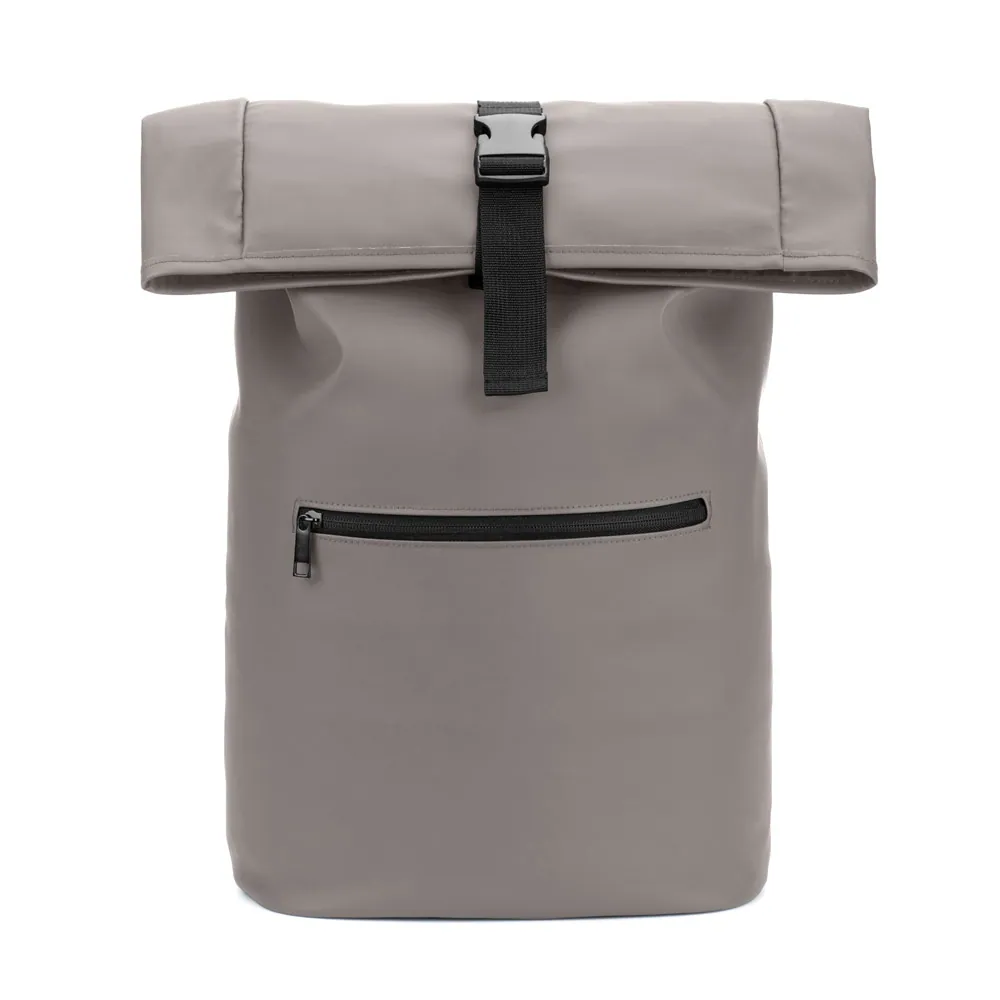 PORTLAND. Mochila "roll top" em PU com bolso para notebook (16") - Thumbnail 19