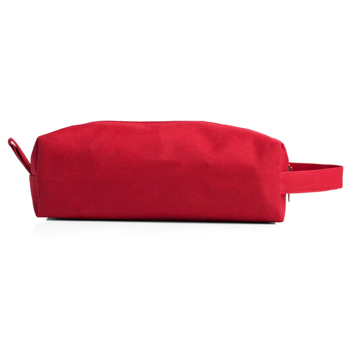 Necessaire Em Nylon 600 Com Alça - Vermelha - Thumbnail 2