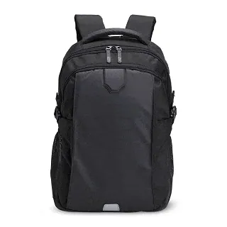 Mochila Em Polyester/Pu - Premium - 22L - Preta - Thumbnail 16