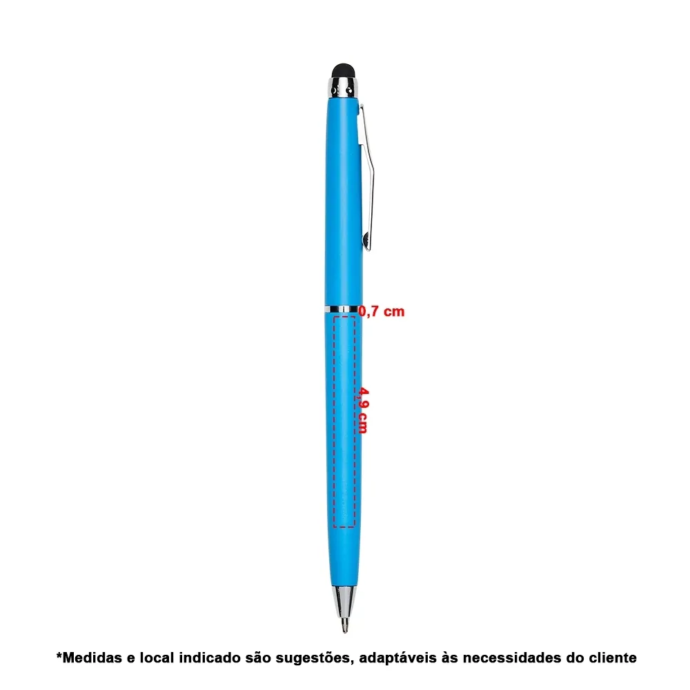 Caneta Plástica Touch - Thumbnail 5