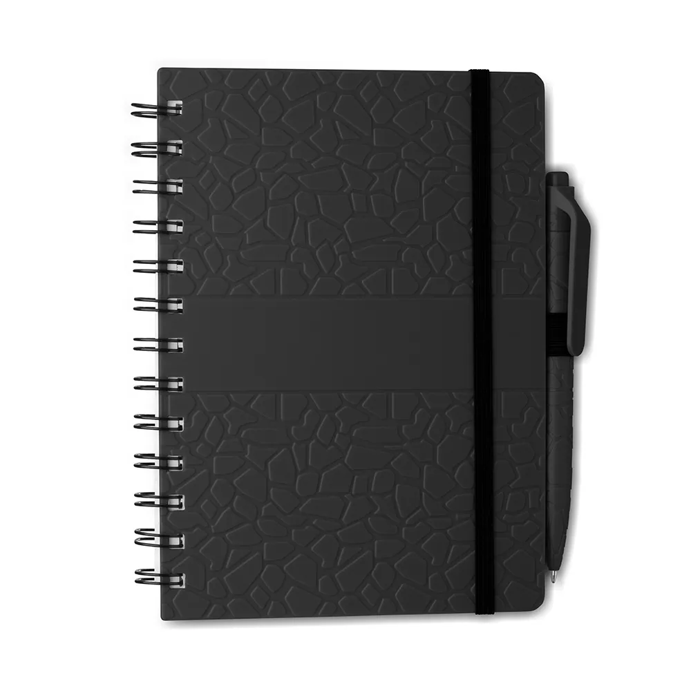 Caderno B6 Capa em ABS com Caneta - Thumbnail 7