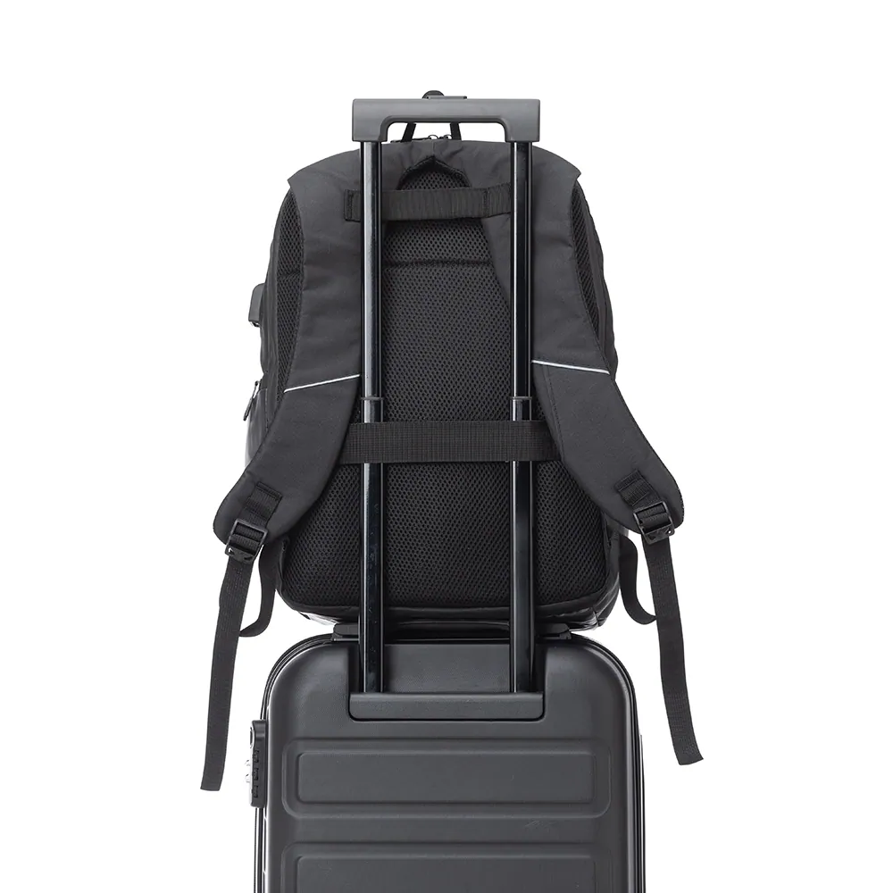 Mochila para Notebook em Poliéster e PU - Thumbnail 6