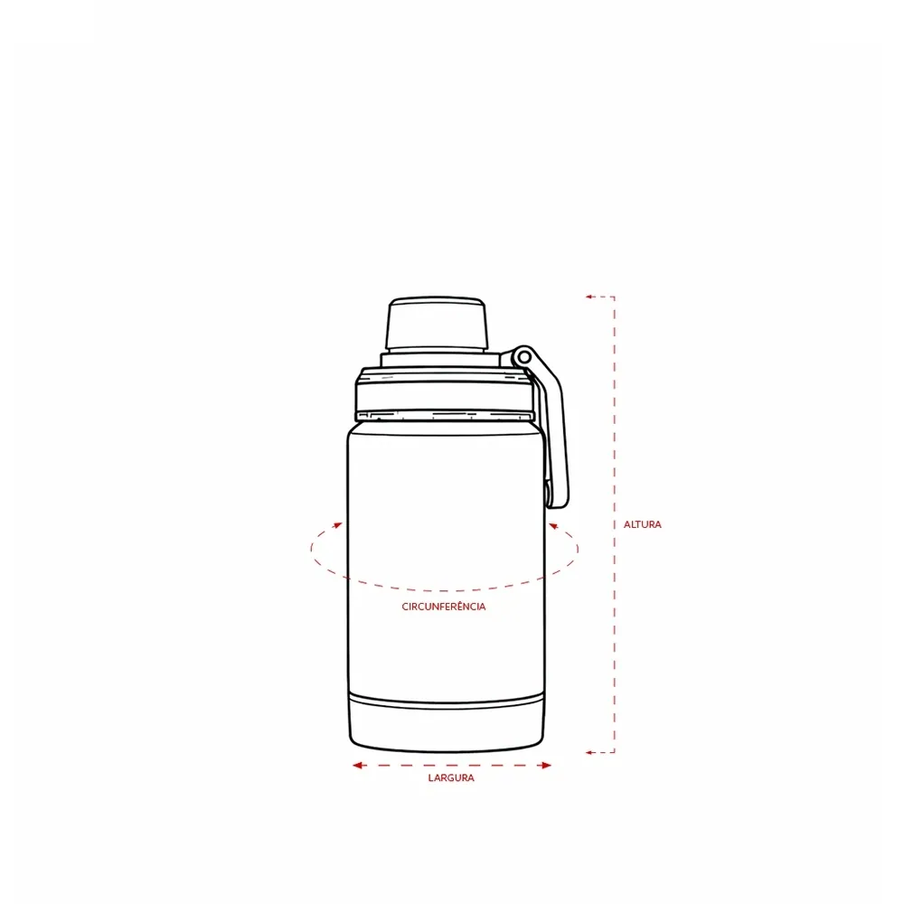 Garrafa Térmica 400ml - Thumbnail 6
