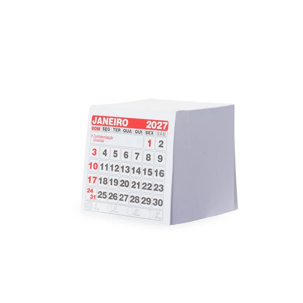 Refil Calendário 5 x 5