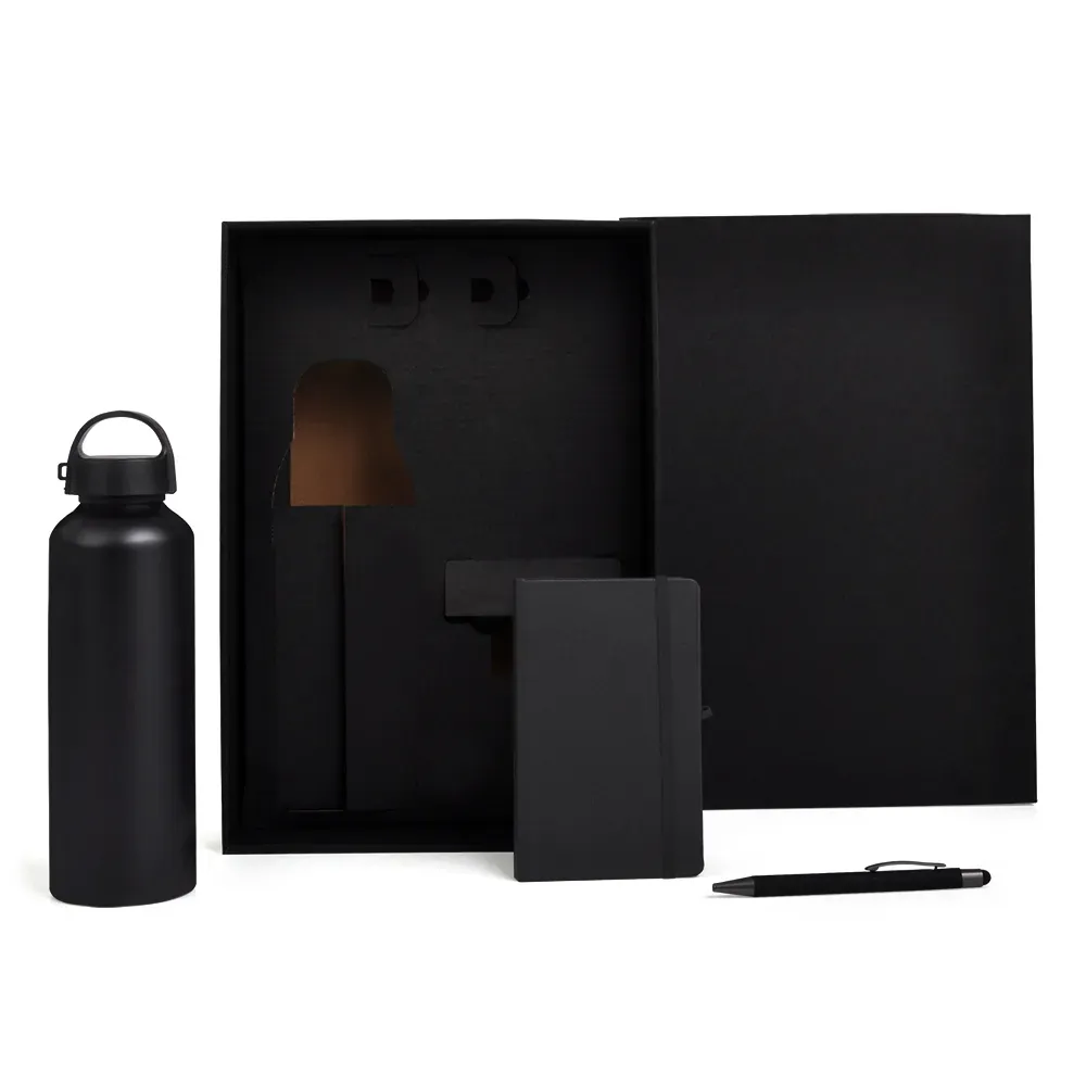 Kit Boas Vindas - Preto - 3 Pçs - Thumbnail 2