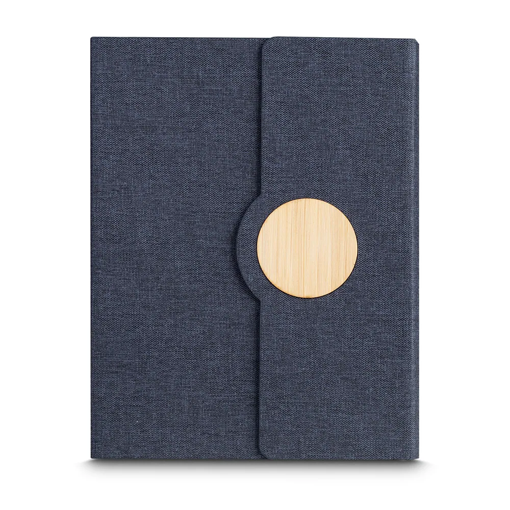 Caderno A5 Capa em RPET e Detalhe em Bambu - Thumbnail 5