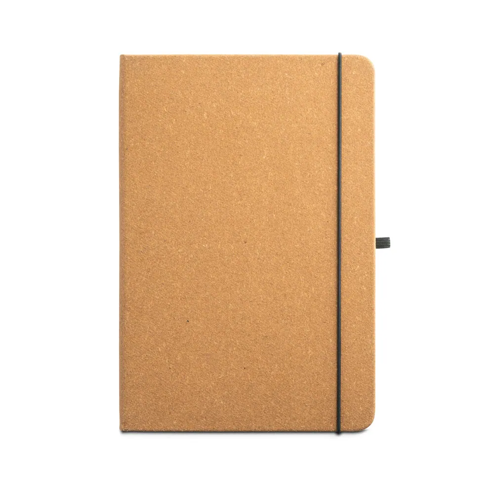 MATISSE II. Caderno A5 de capa dura em couro 70% reciclado com páginas pautadas - Thumbnail 6