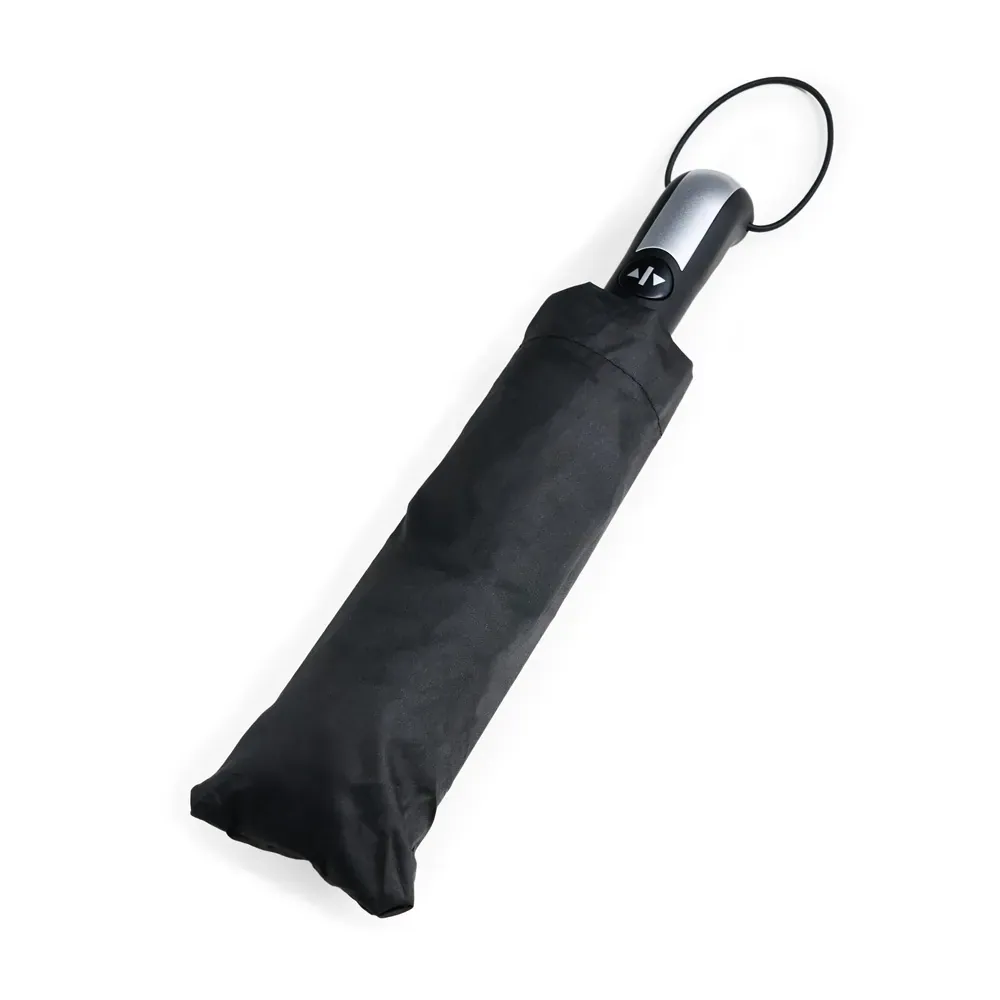 Guarda-Chuva Automático Nylon - Preto - 98Cm - Thumbnail 4