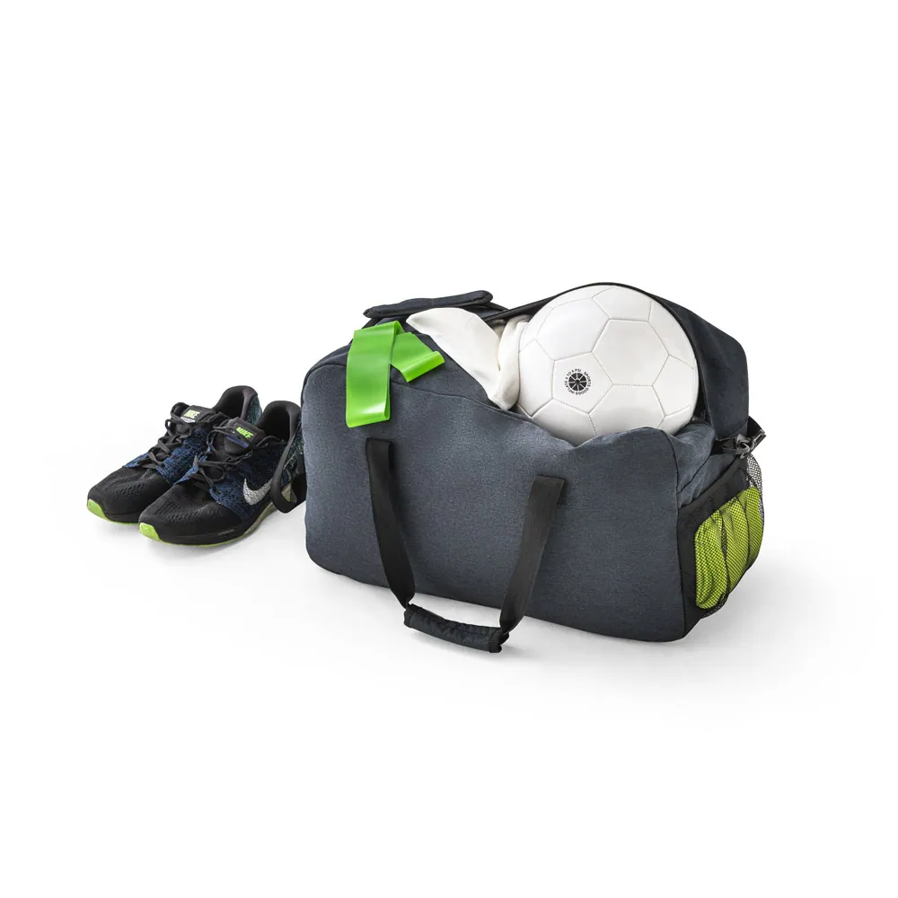 REPURPOSE SPORTS. Bolsa esportiva em poliéster reciclado 600D de alta densidade com fundo em placa semi-rígida (31 L) - Thumbnail 7