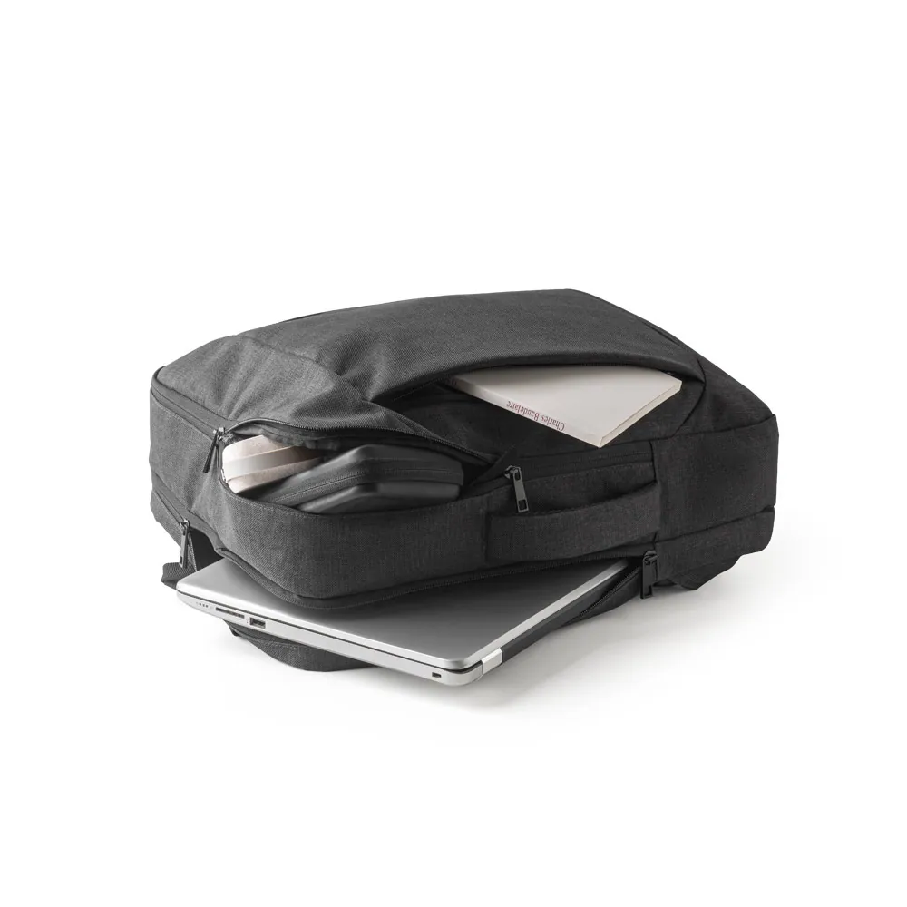 ALEXANDRIA. Mochila 2 em 1 para notebook (15.6") em 600D (14 L) - Thumbnail 9