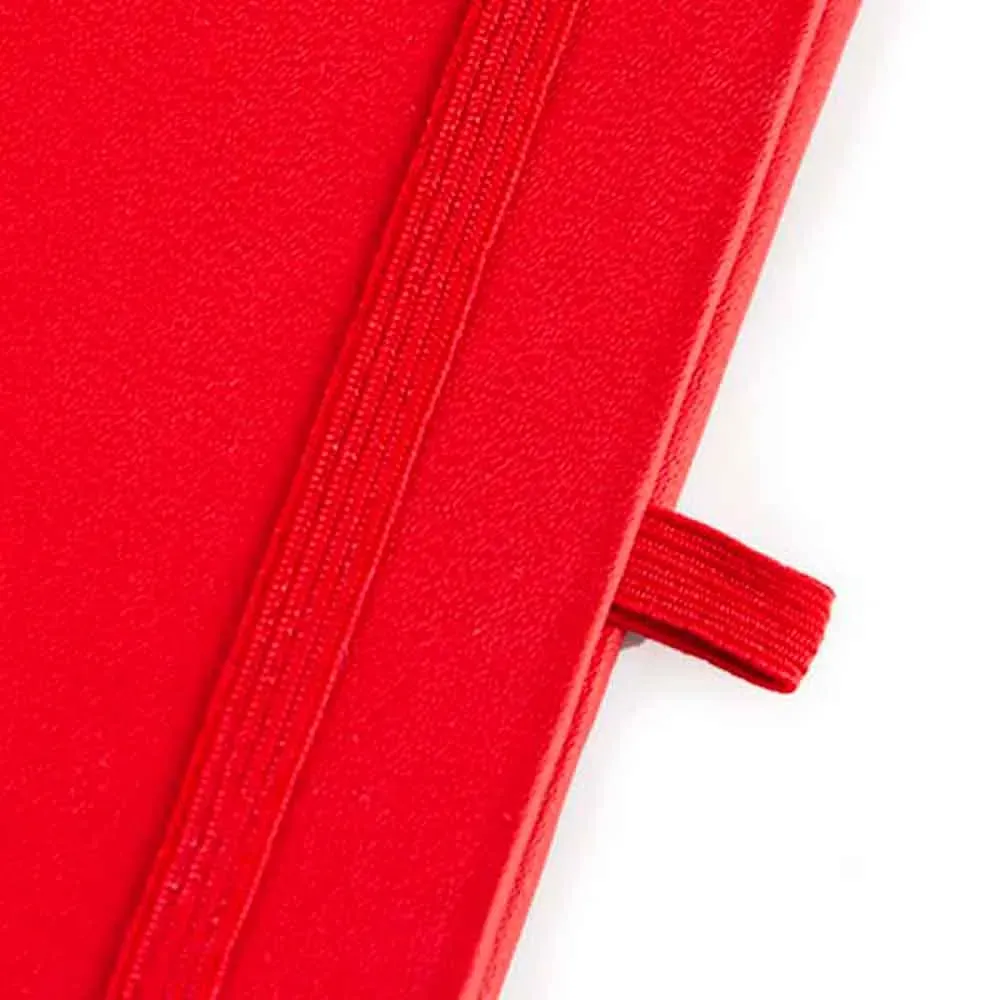 Caderneta S/ Pauta Vermelho - 14X21 Cm - Thumbnail 2