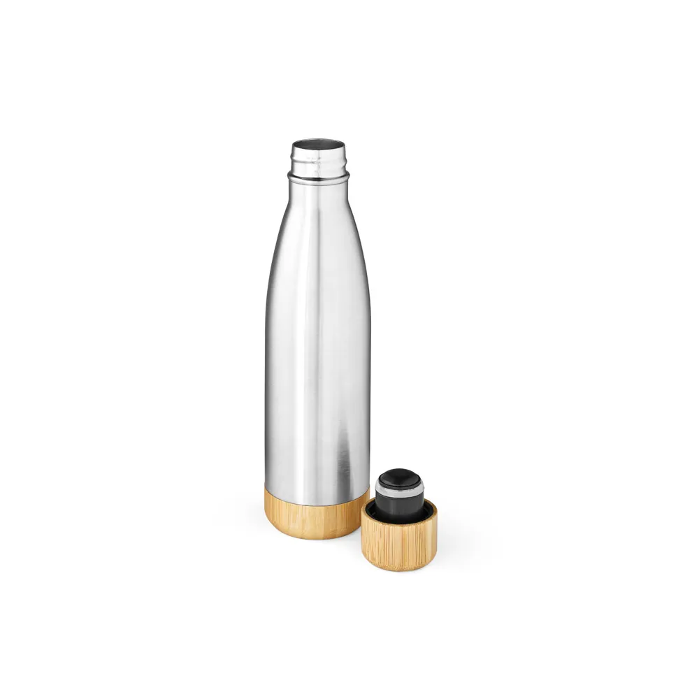 BROMELL 550. Garrafa térmica em aço inox 90% reciclado de parede dupla isolada a vácuo (550 mL) - Thumbnail 3