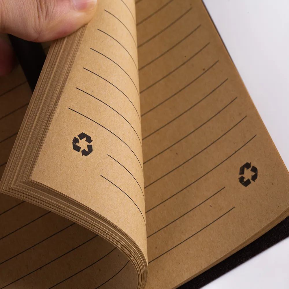 Caderno A5 Capa PP com Caneta - Thumbnail 6
