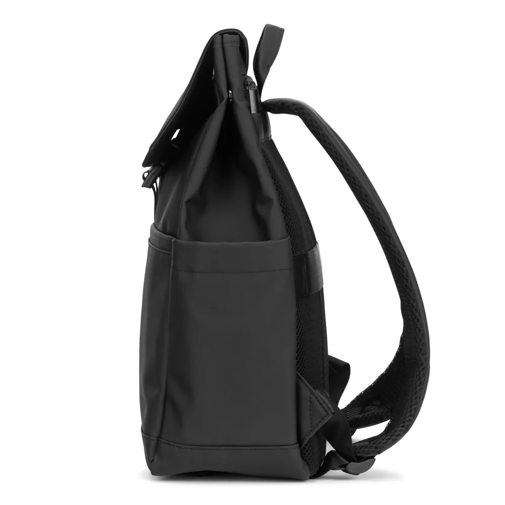 AZORES BAG. Mochila para notebook (16") em PU, com pala que cobre todos os compartimentos - Thumbnail 5