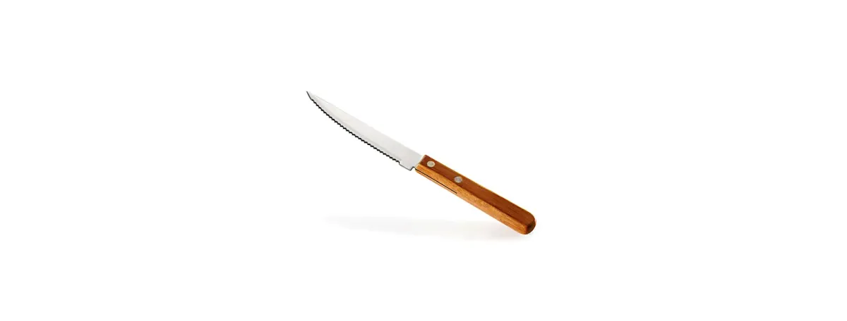 Faca P/ Churrasco Inox / Bambu Special Line