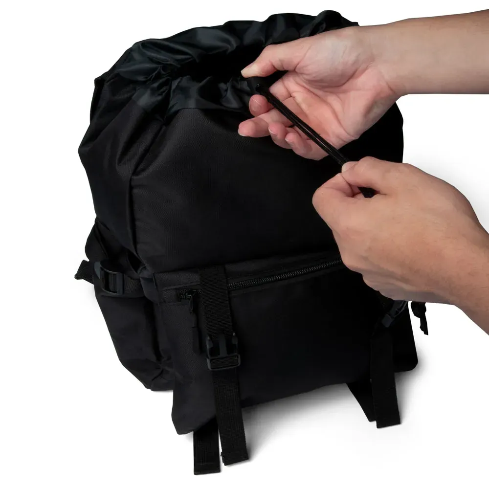 Mochila Em Polyester 600D - 18L - Preta - Thumbnail 3