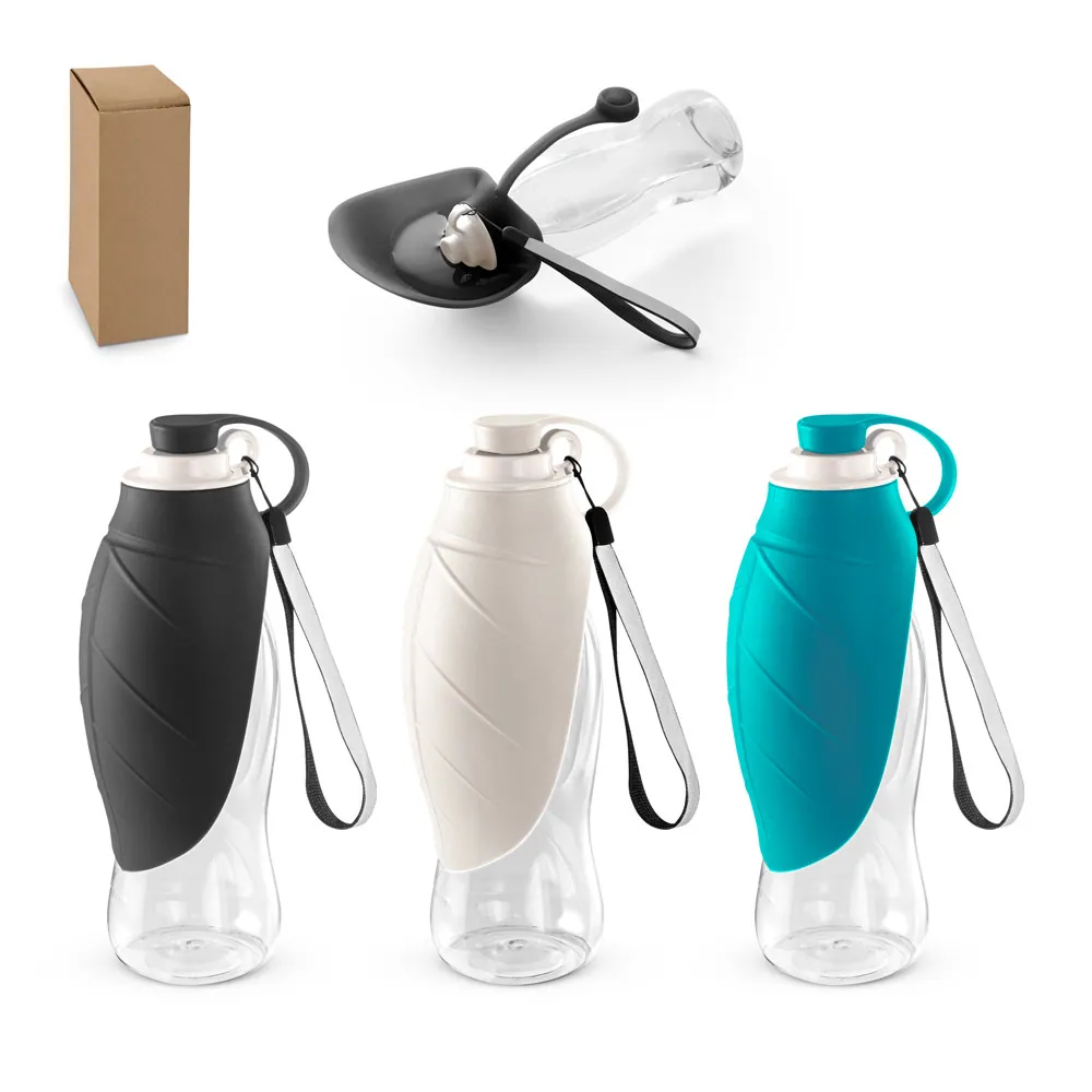 MOLLY. Squeeze para pet, em PP e silicone (580 mL)