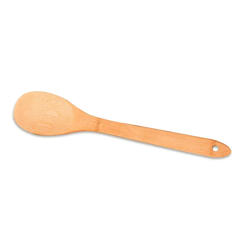 Colher Em Bambu Utility Com Embalagem - 30 Cm - Thumbnail 2