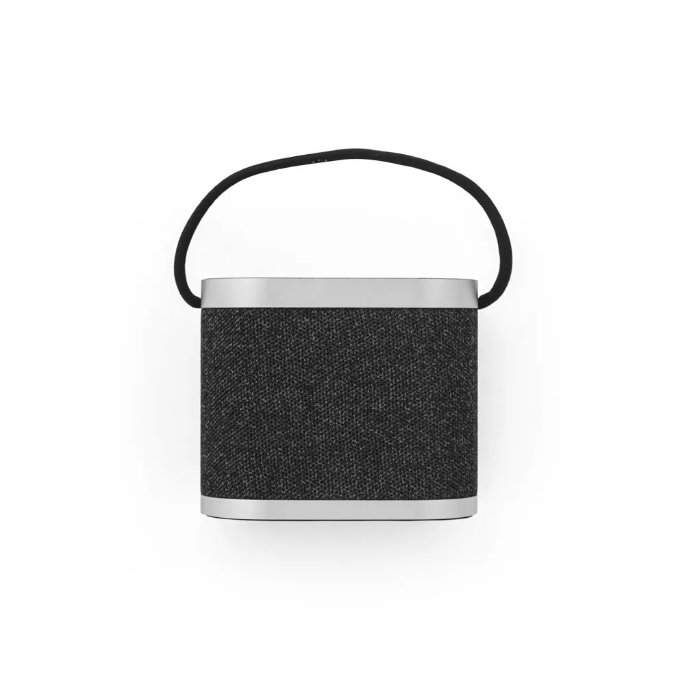 GUETTA. Caixa de som de 5W com carregador por indução super-rápido e autonomia de 2h (1.200 mAh), em bambu e PET 100% reciclado - Thumbnail 3
