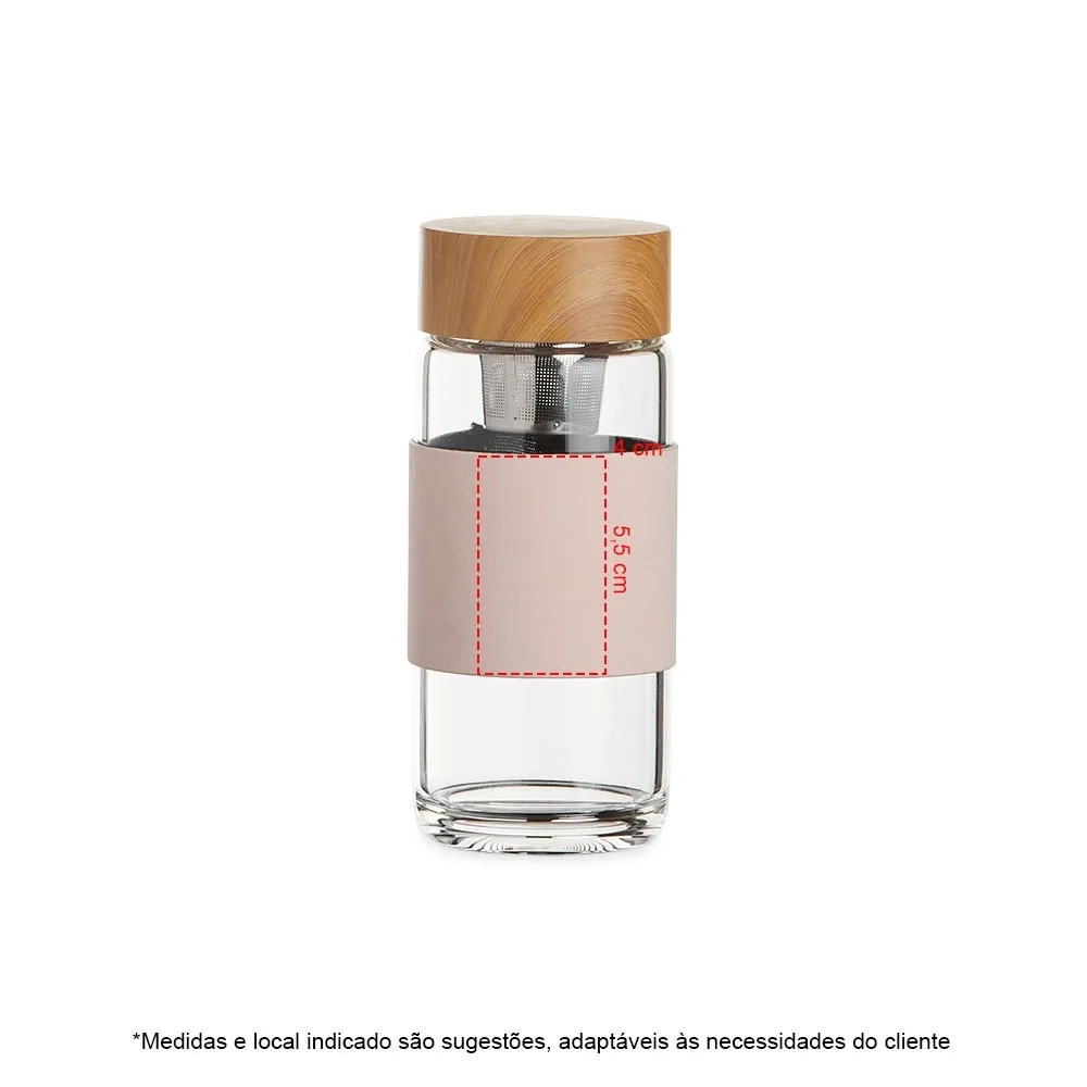 Garrafa de Vidro 400ml - Thumbnail 5
