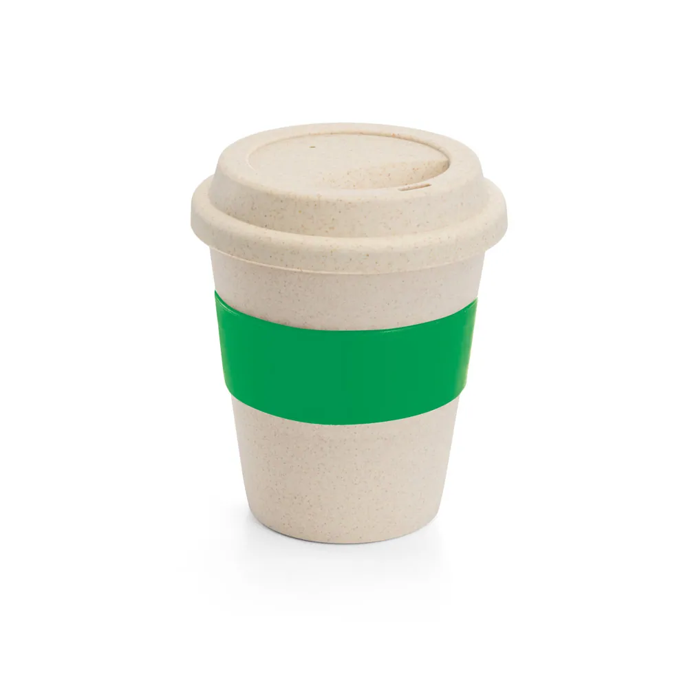 LATTE. Copo de viagem em fibra de bambu (60%) e PP (40%) com tampa (380 mL) - Thumbnail 5