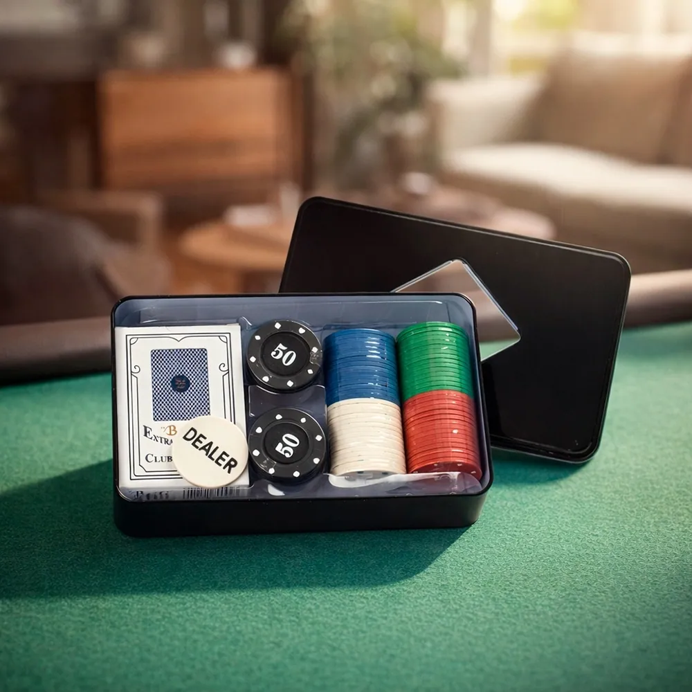 Kit Poker com 80 Fichas - Thumbnail 2