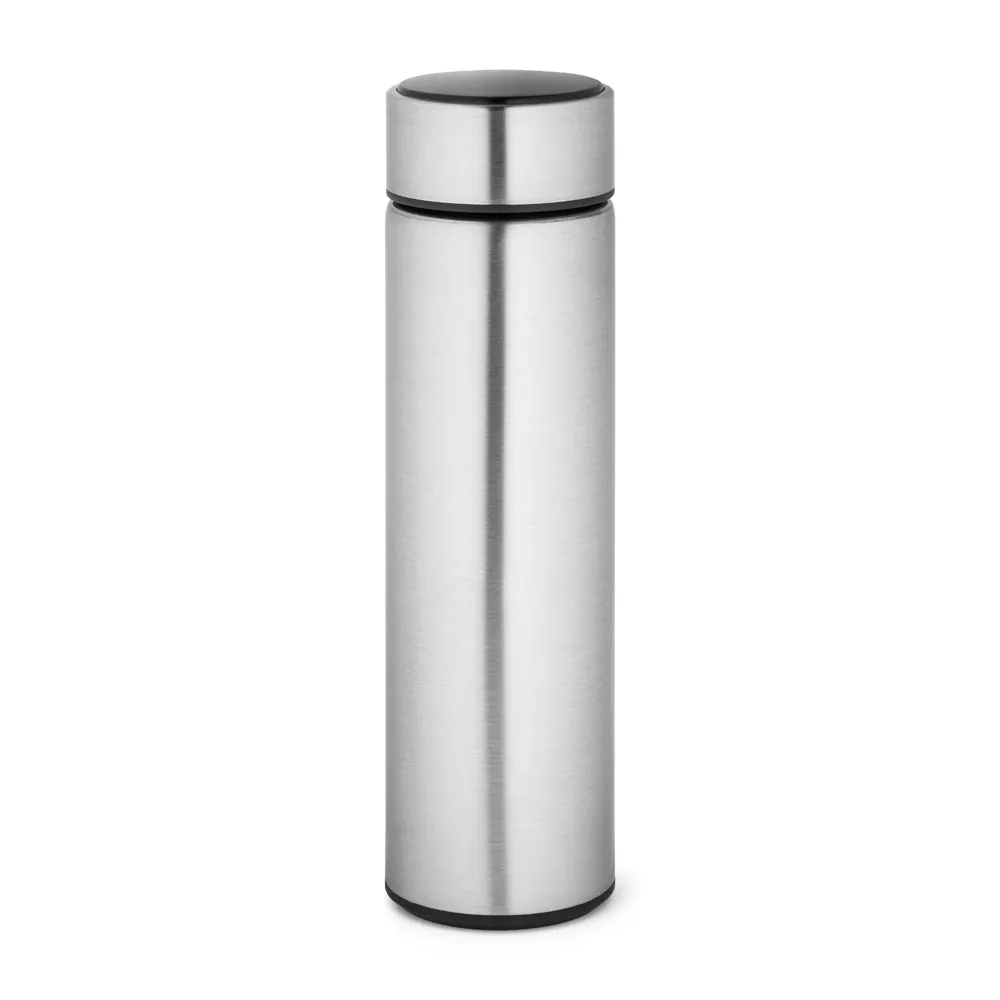 ROSSI. Garrafa térmica em aço inox de parede dupla isolada a vácuo, com termômetro digital (450 mL) - Thumbnail 8