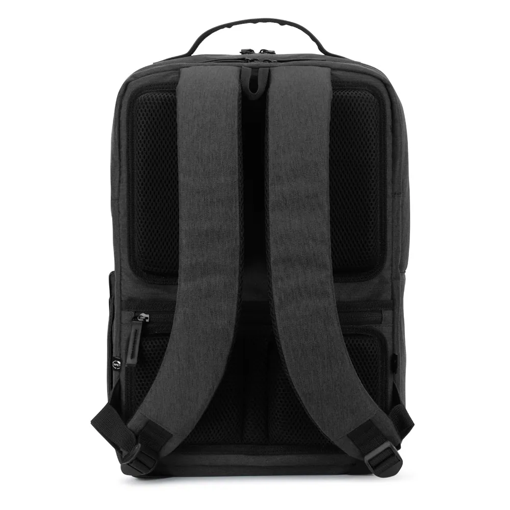 GLASGOW. Mochila para notebook (17.3") em poliéster reciclado de alta densidade 600D (20L) - Thumbnail 3