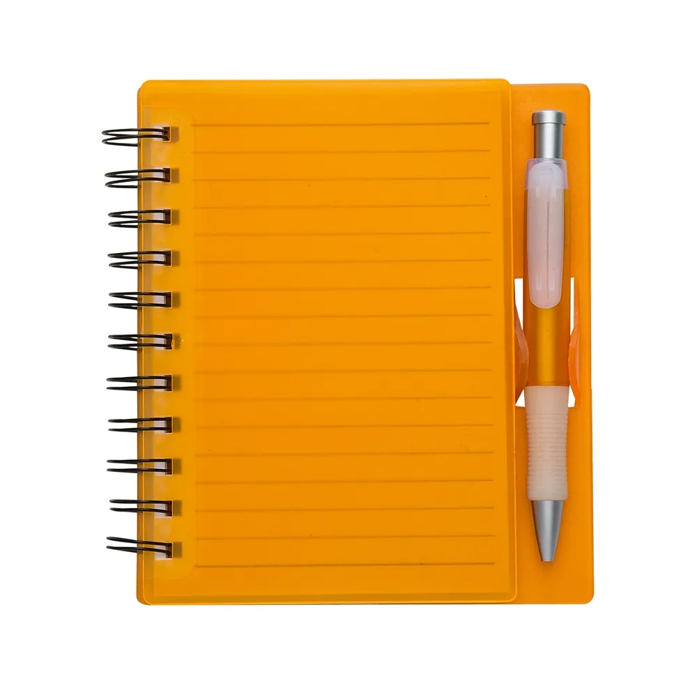 Caderno Plástico com Caneta - Thumbnail 8
