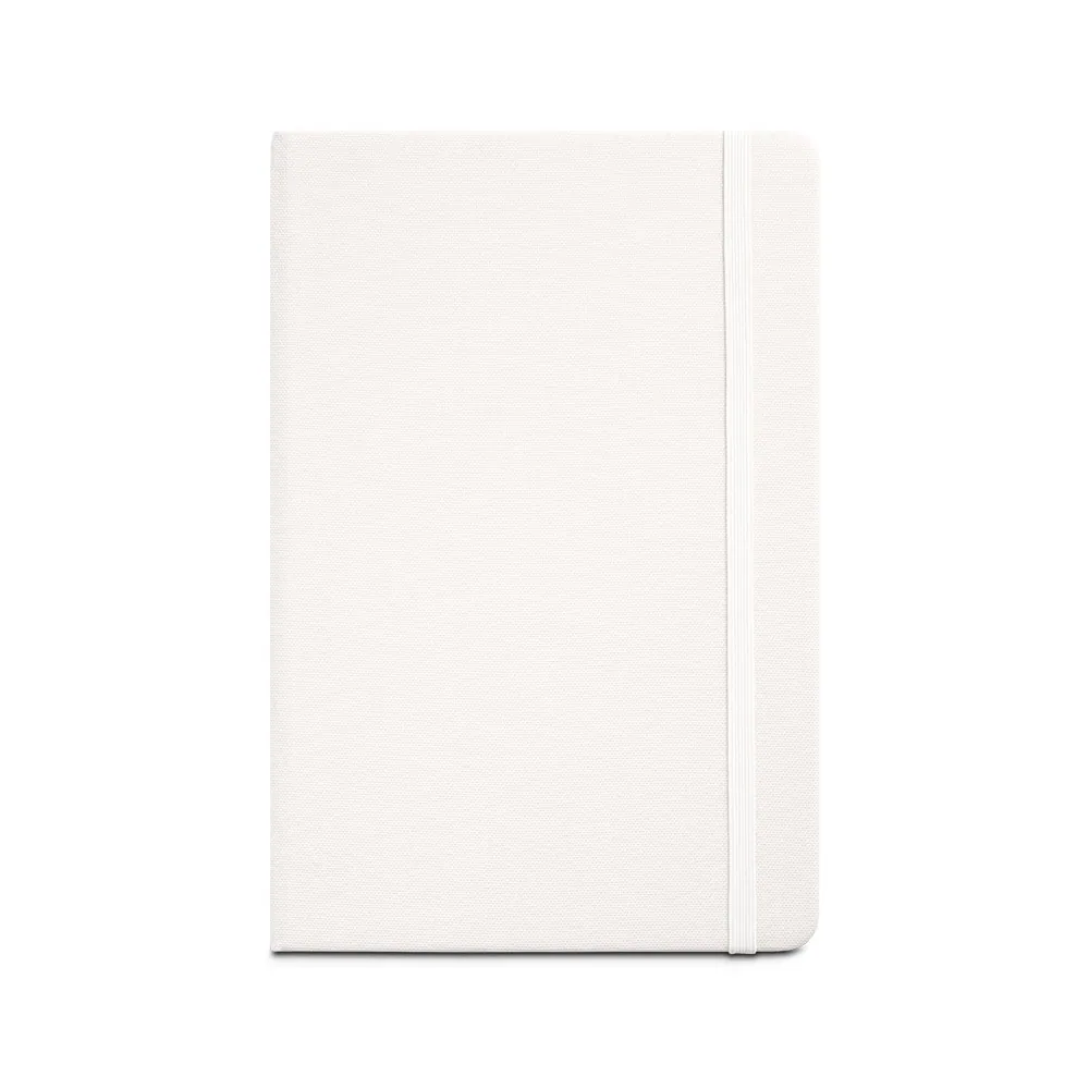 MONDRIAN. Caderno A5 de capa dura em poliéster 100% reciclado, com tratamento antibacteriano e páginas pautadas - Thumbnail 2